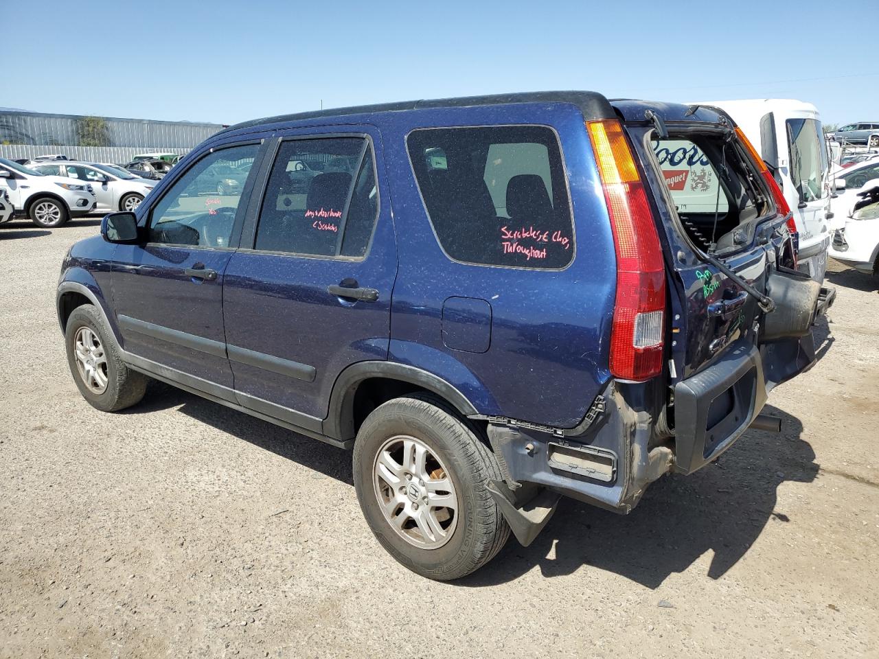 JHLRD78854C027796 2004 Honda Cr-V Ex