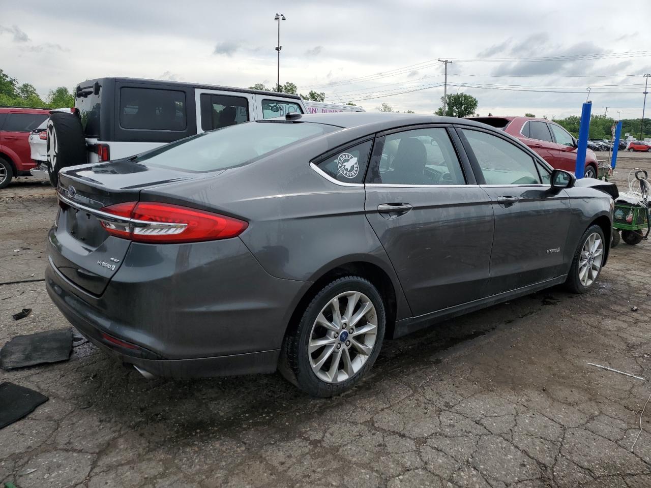 2017 Ford Fusion Se Hybrid vin: 3FA6P0LU7HR374028