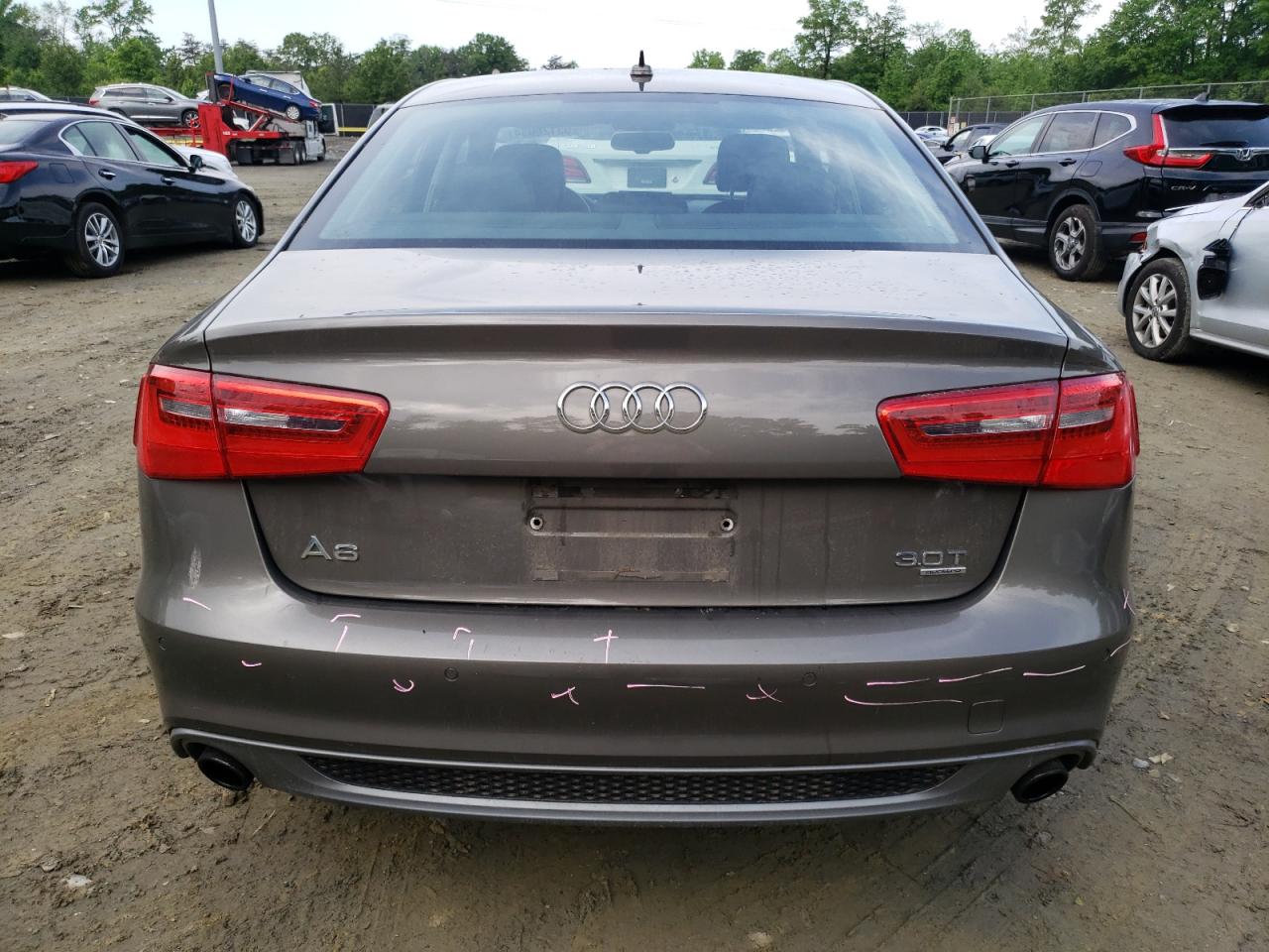 WAUHGAFC9DN083911 2013 Audi A6 Prestige