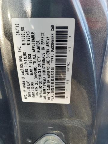 1HGCS1B88CA023008 2012 Honda Accord Exl