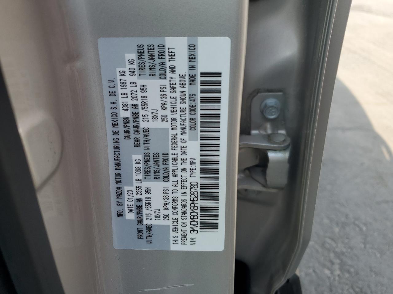 3MVDMBCM8PM528780 2023 Mazda Cx-30 Preferred