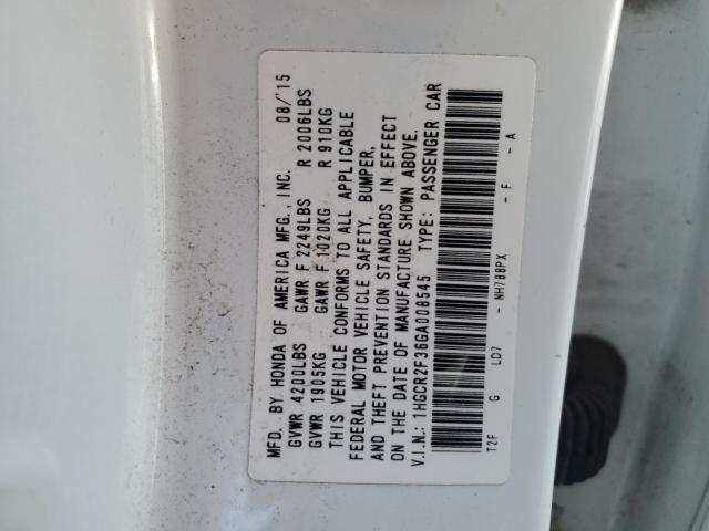 2016 HONDA ACCORD LX - 1HGCR2F36GA008545