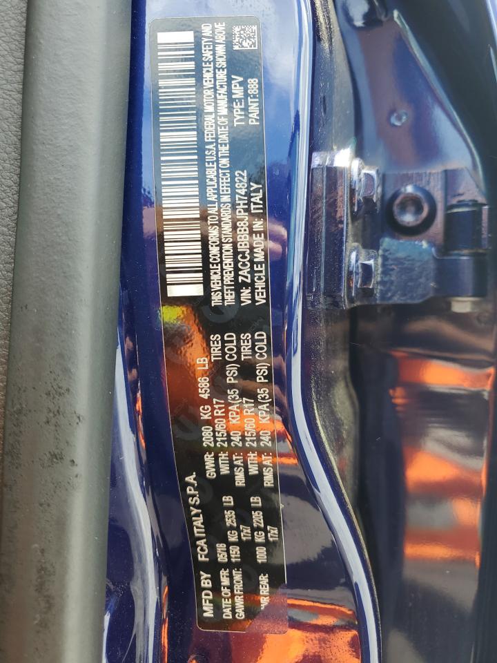 ZACCJBBB8JPH74822 2018 Jeep Renegade Latitude