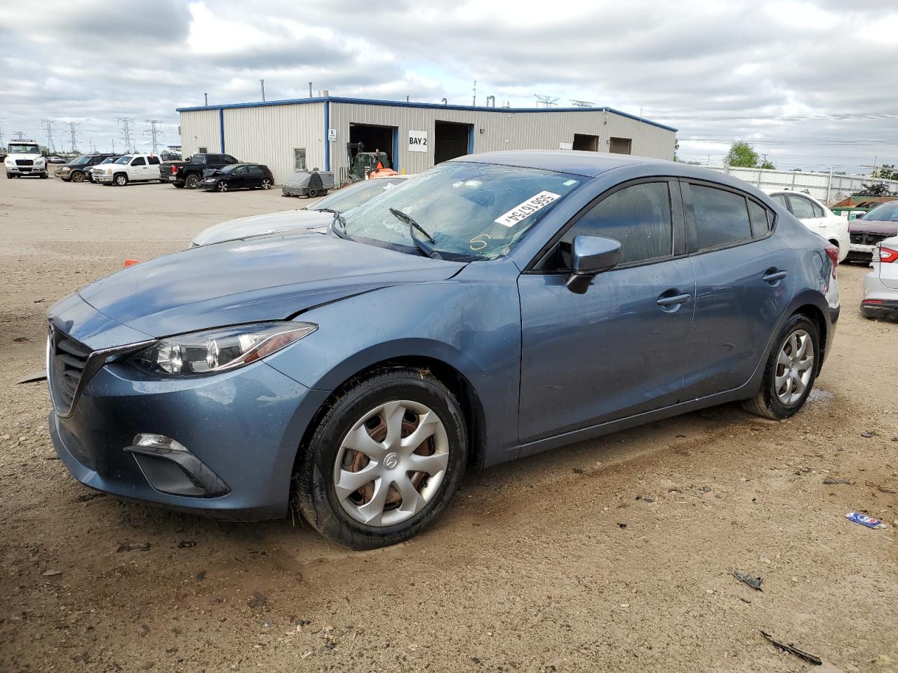 Lot #2558814955 2015 MAZDA 3 SPORT