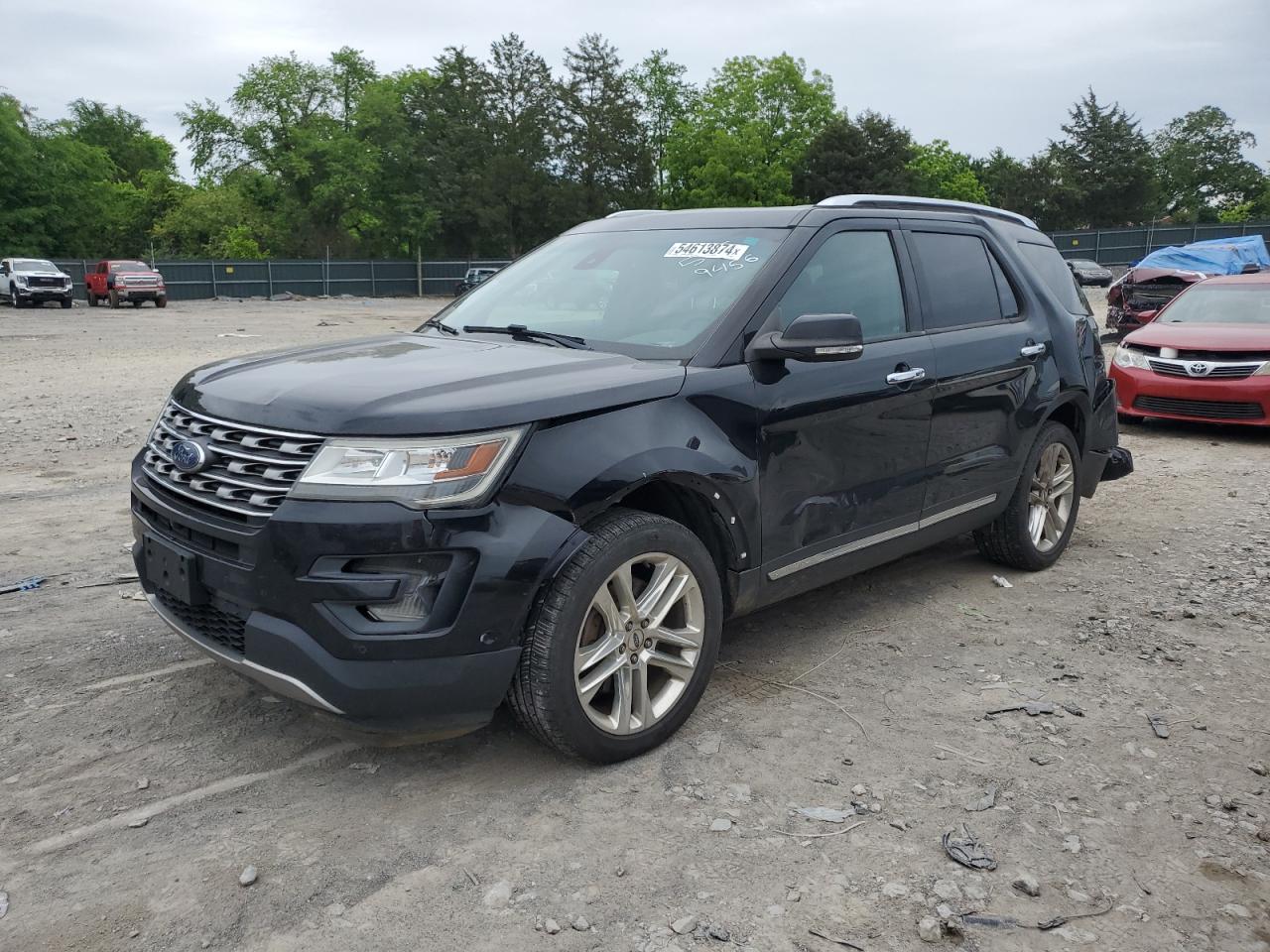 1FM5K8F85HGB69456 2017 Ford Explorer Limited