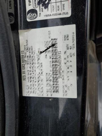 2010 Ford Fusion Sel VIN: 3FAHP0JA9AR356153 Lot: 54520574