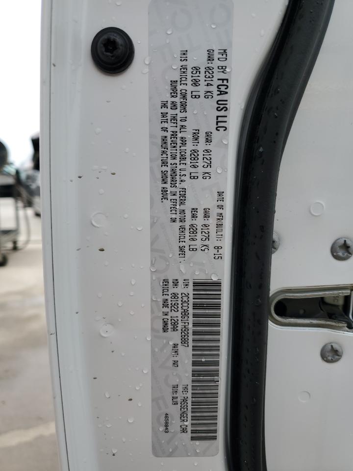 2C3CCABG1FH926887 2015 Chrysler 300 S