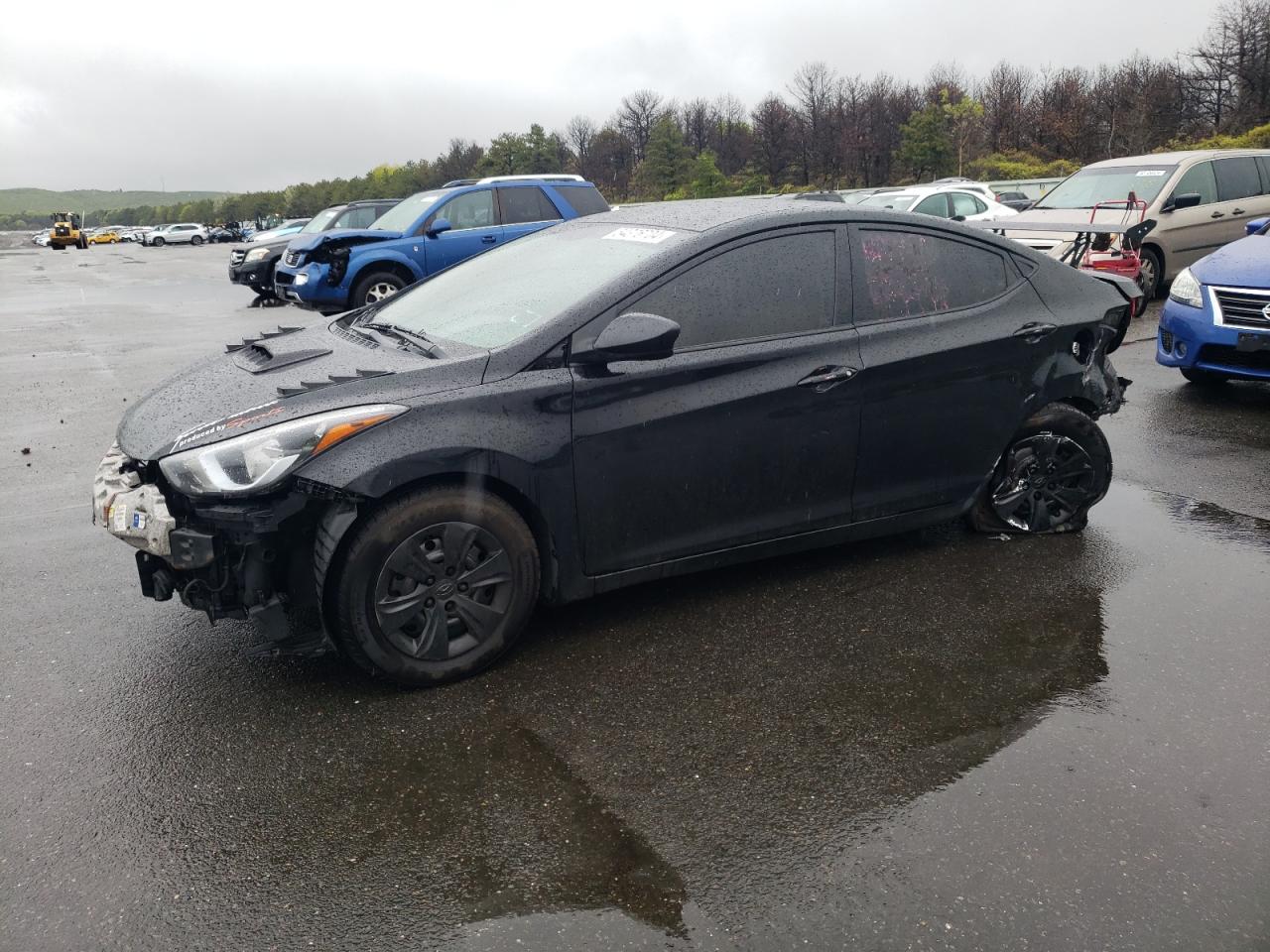 KMHDH4AE3GU599647 2016 Hyundai Elantra Se