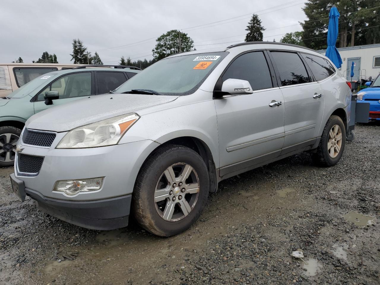 1GNKVJED6CJ116319 2012 Chevrolet Traverse Lt