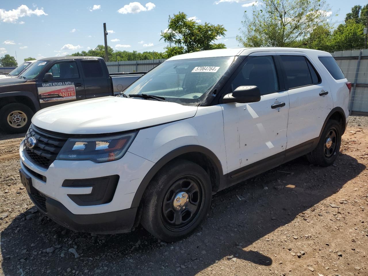 1FM5K8AR8GGA78163 2016 Ford Explorer Police Interceptor