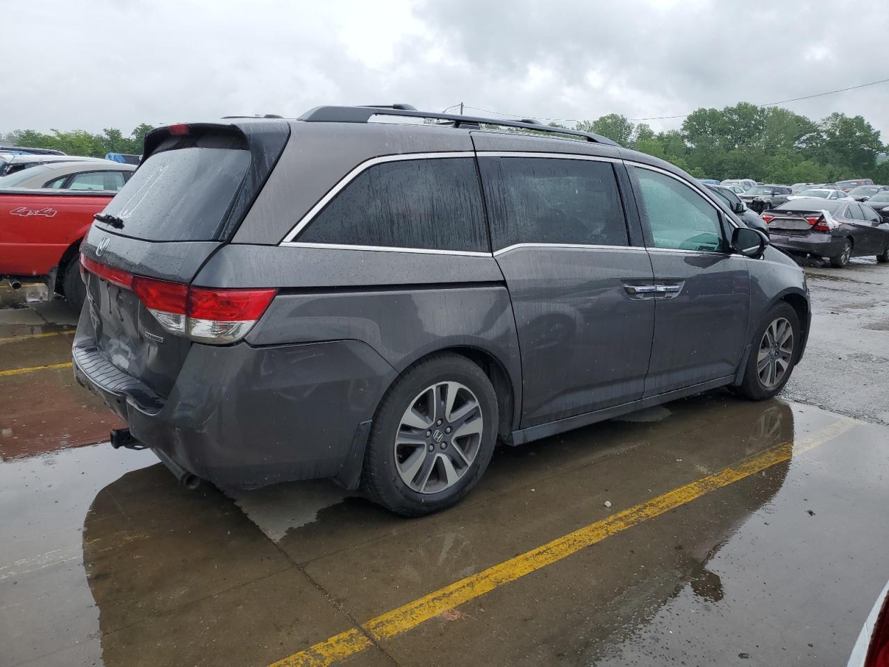 5FNRL5H99EB111542 2014 Honda Odyssey Touring