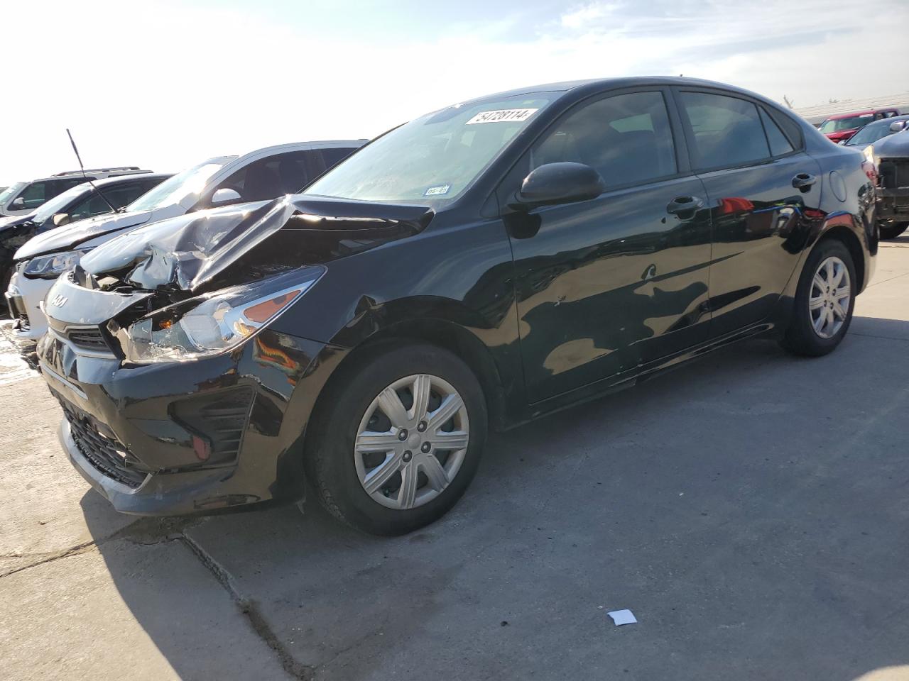 2022 Kia Rio Lx vin: 3KPA24AD6NE487033