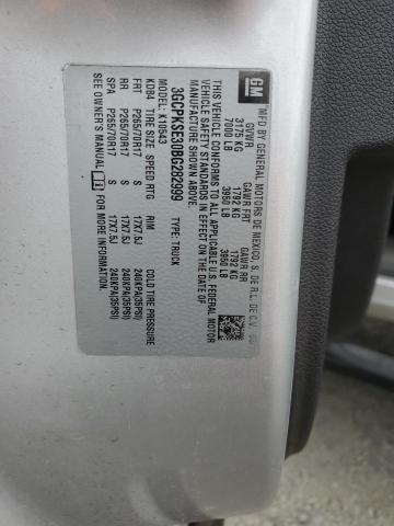 2011 Chevrolet Silverado K1500 Lt VIN: 3GCPKSE30BG282999 Lot: 56186264