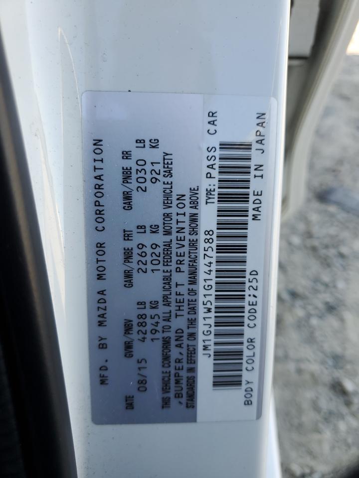 JM1GJ1W51G1447588 2016 Mazda 6 Grand Touring