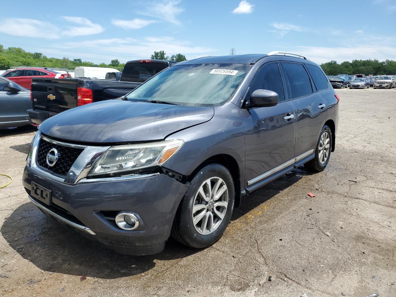 2014 Nissan Pathfinder S vin: 5N1AR2MM4EC608933