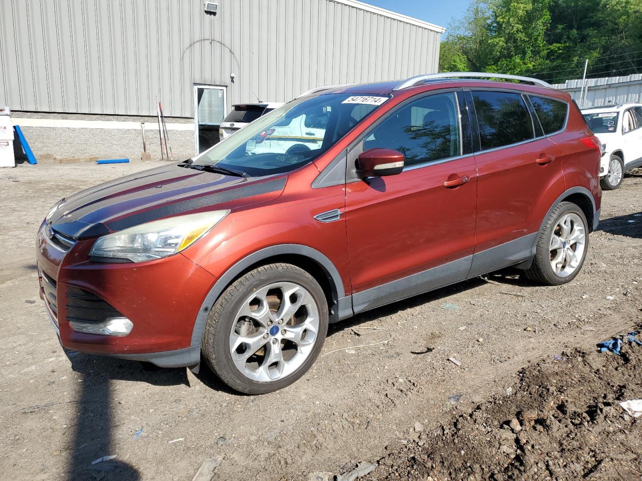 2014 Ford Escape Titanium vin: 1FMCU0JX4EUB76719