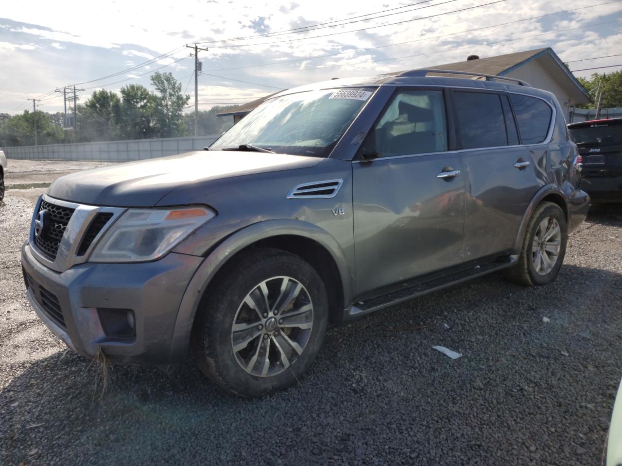 2017 Nissan Armada Sv vin: JN8AY2ND2H9001408