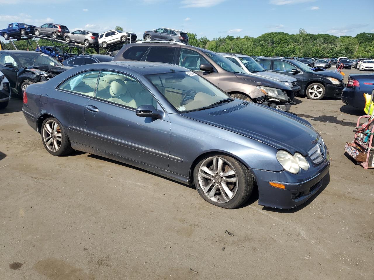 WDBTJ56J76F171498 2006 Mercedes-Benz Clk 350