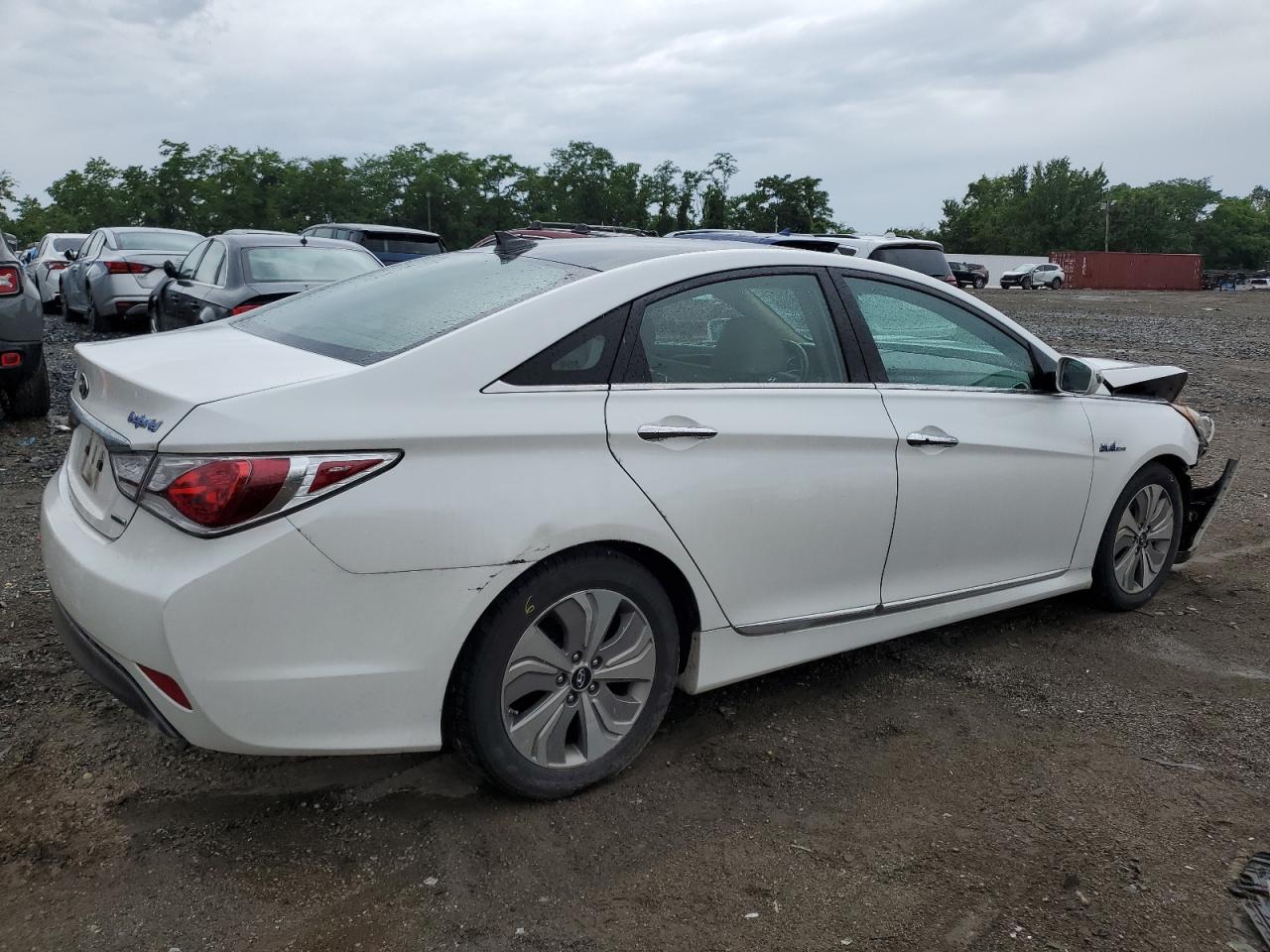 KMHEC4A49EA105672 2014 Hyundai Sonata Hybrid