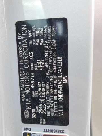 2018 Kia Sportage Lx VIN: KNDPM3AC8J7471318 Lot: 55928424