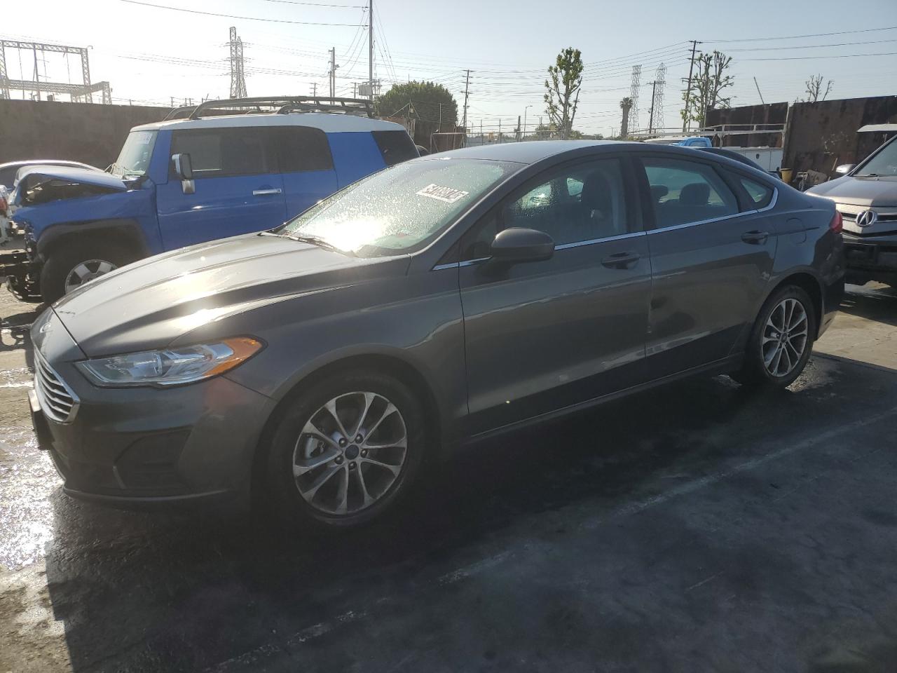 2020 Ford Fusion Se vin: 3FA6P0HD2LR201339