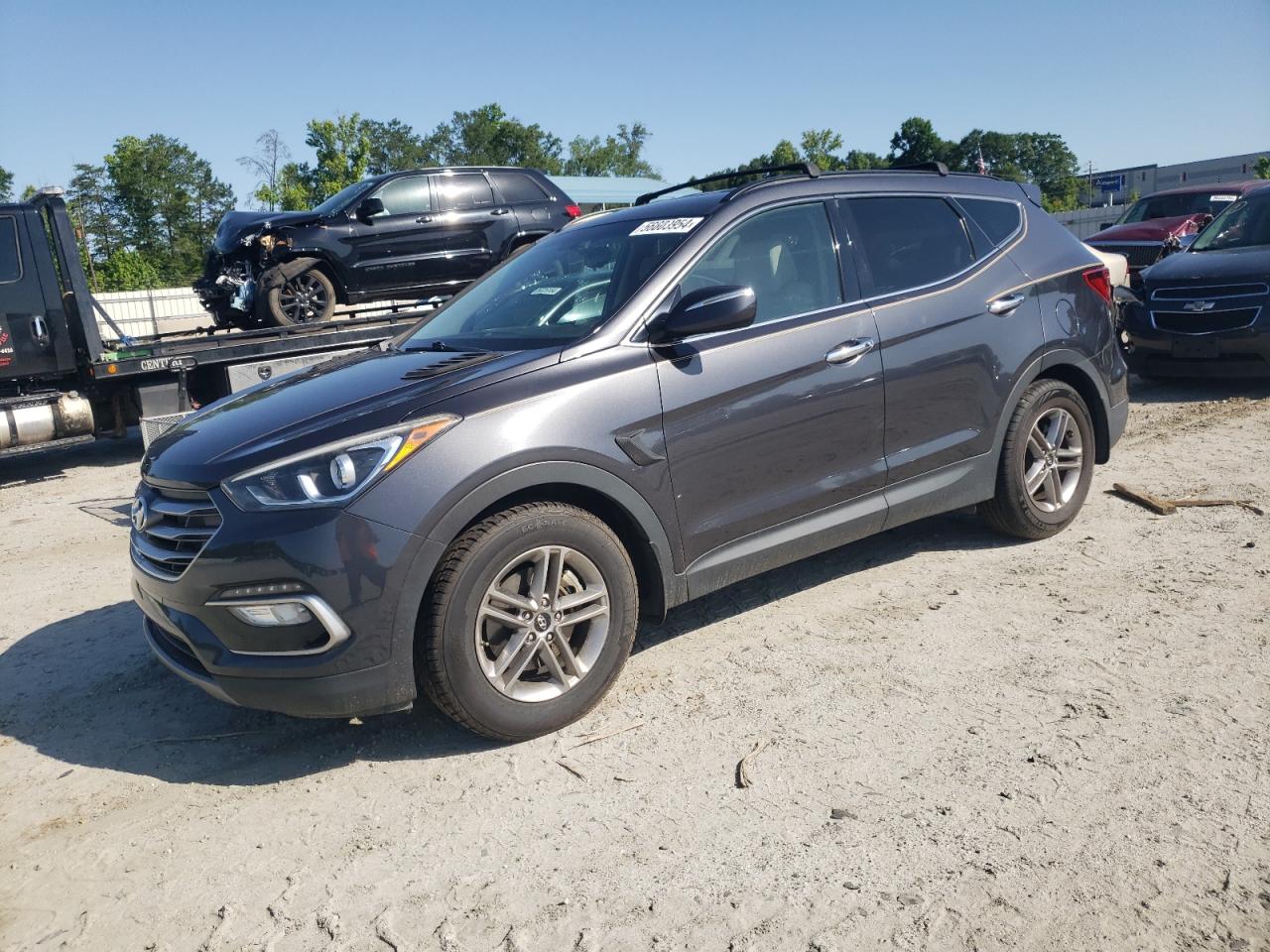 5XYZU3LB8JG529606 2018 Hyundai Santa Fe Sport