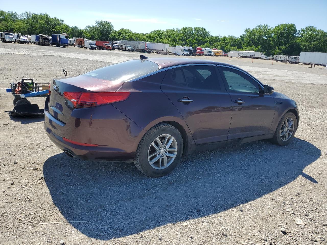 2013 Kia Optima Lx vin: 5XXGM4A72DG133935