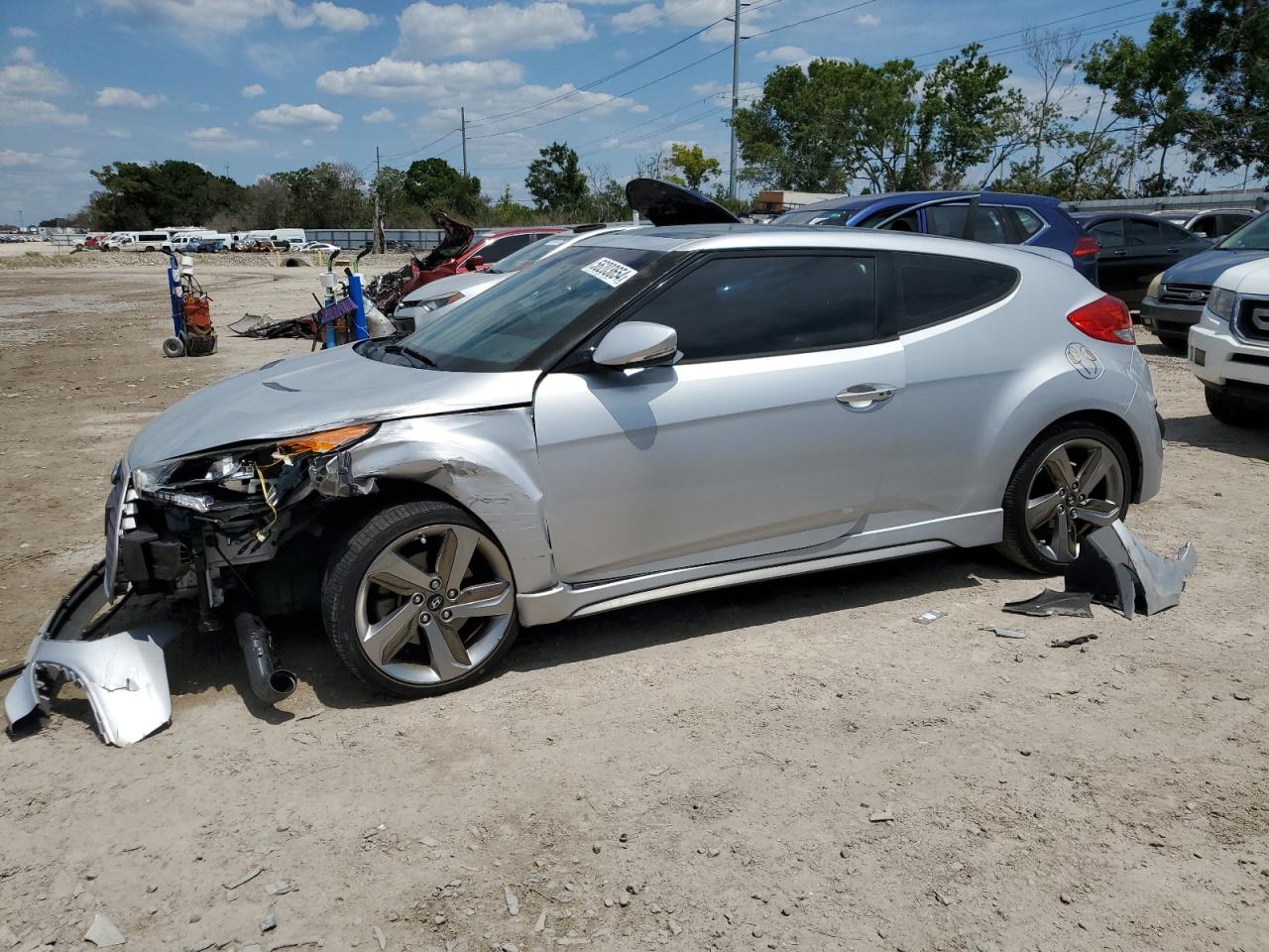 KMHTC6AE5DU176618 2013 Hyundai Veloster Turbo