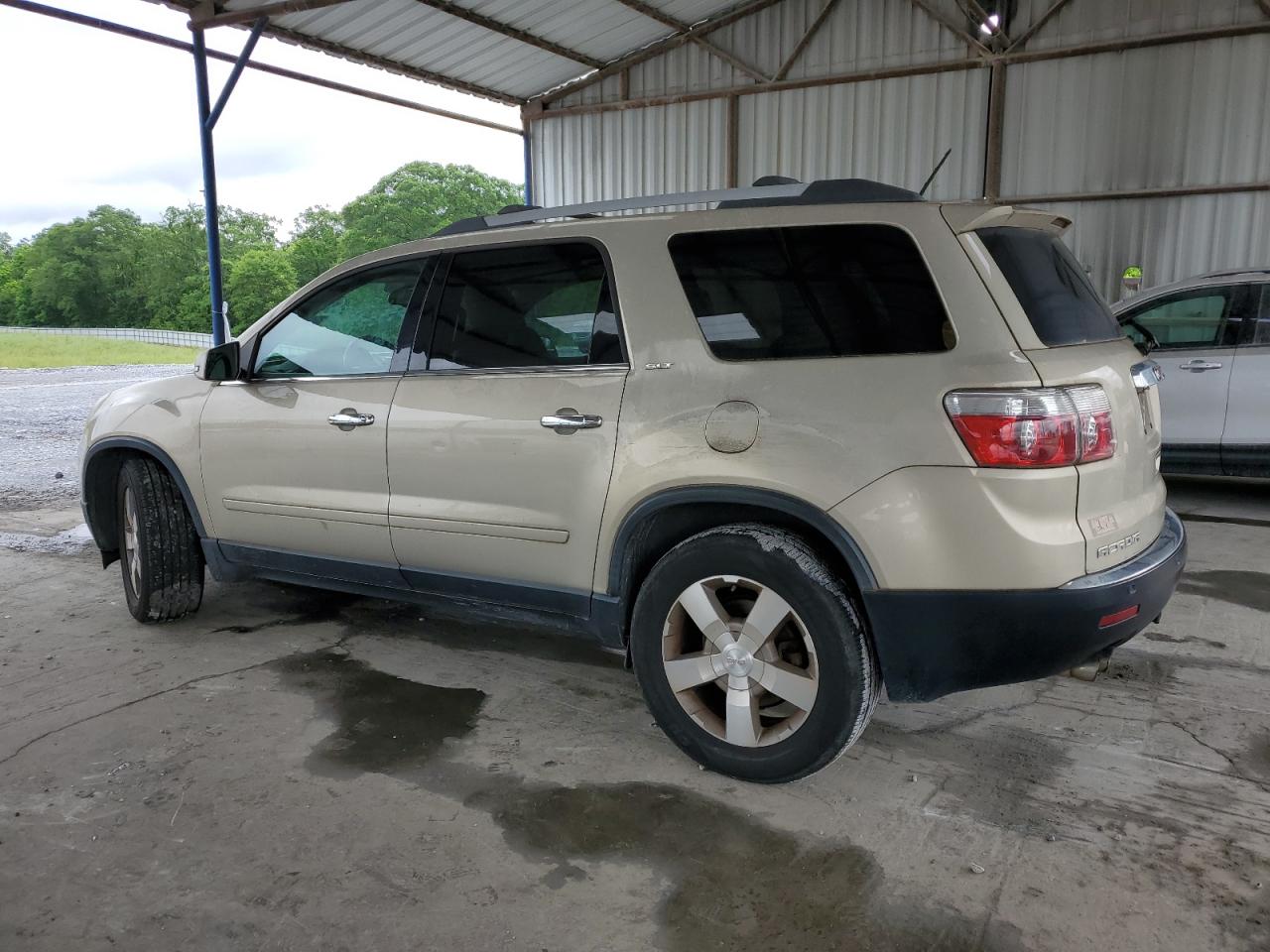 2012 GMC Acadia Slt-1 vin: 1GKKRRED3CJ274827