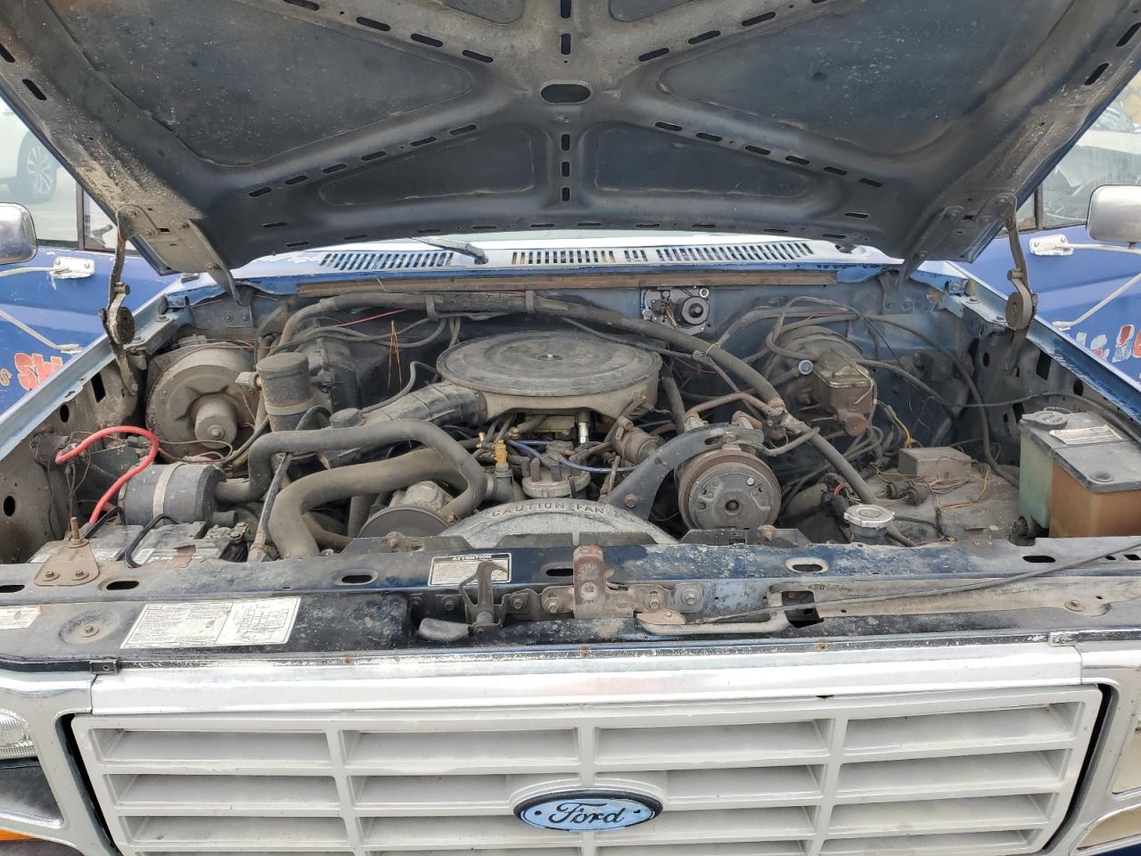 1FTHF26L3GPA10523 1986 Ford F250