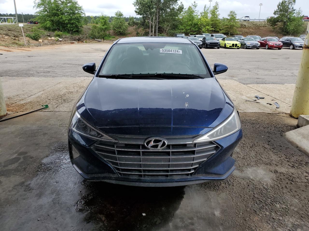 2019 Hyundai Elantra Sel vin: 5NPD84LF8KH457050