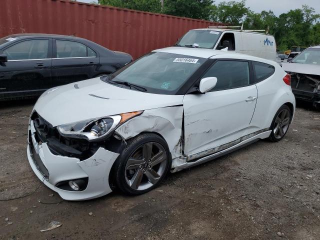 2013 Hyundai Veloster Turbo VIN: KMHTC6AE8DU166424 Lot: 55016464