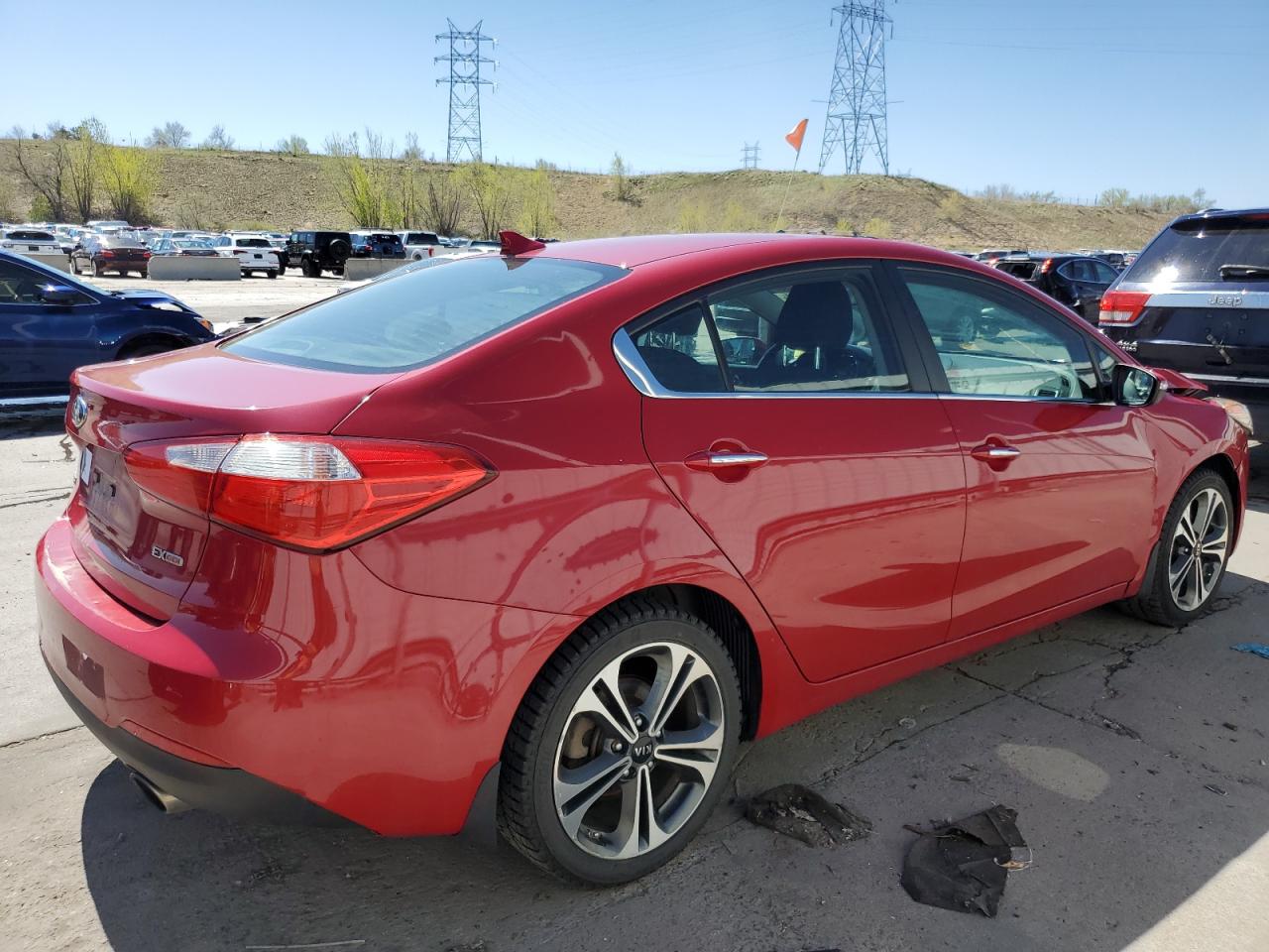 KNAFX4A82E5113862 2014 Kia Forte Ex