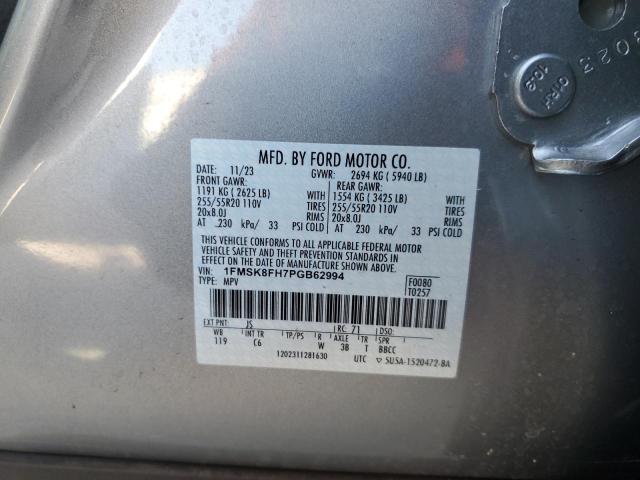 2023 FORD EXPLORER L - 1FMSK8FH7PGB62994