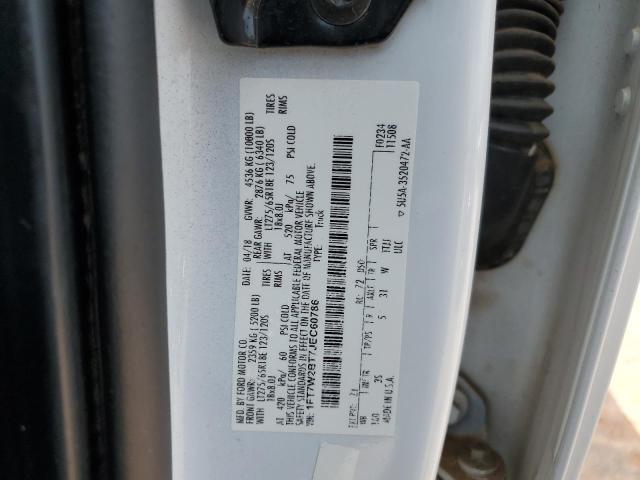 2018 Ford F250 Super Duty VIN: 1FT7W2BT7JEC60786 Lot: 53832544