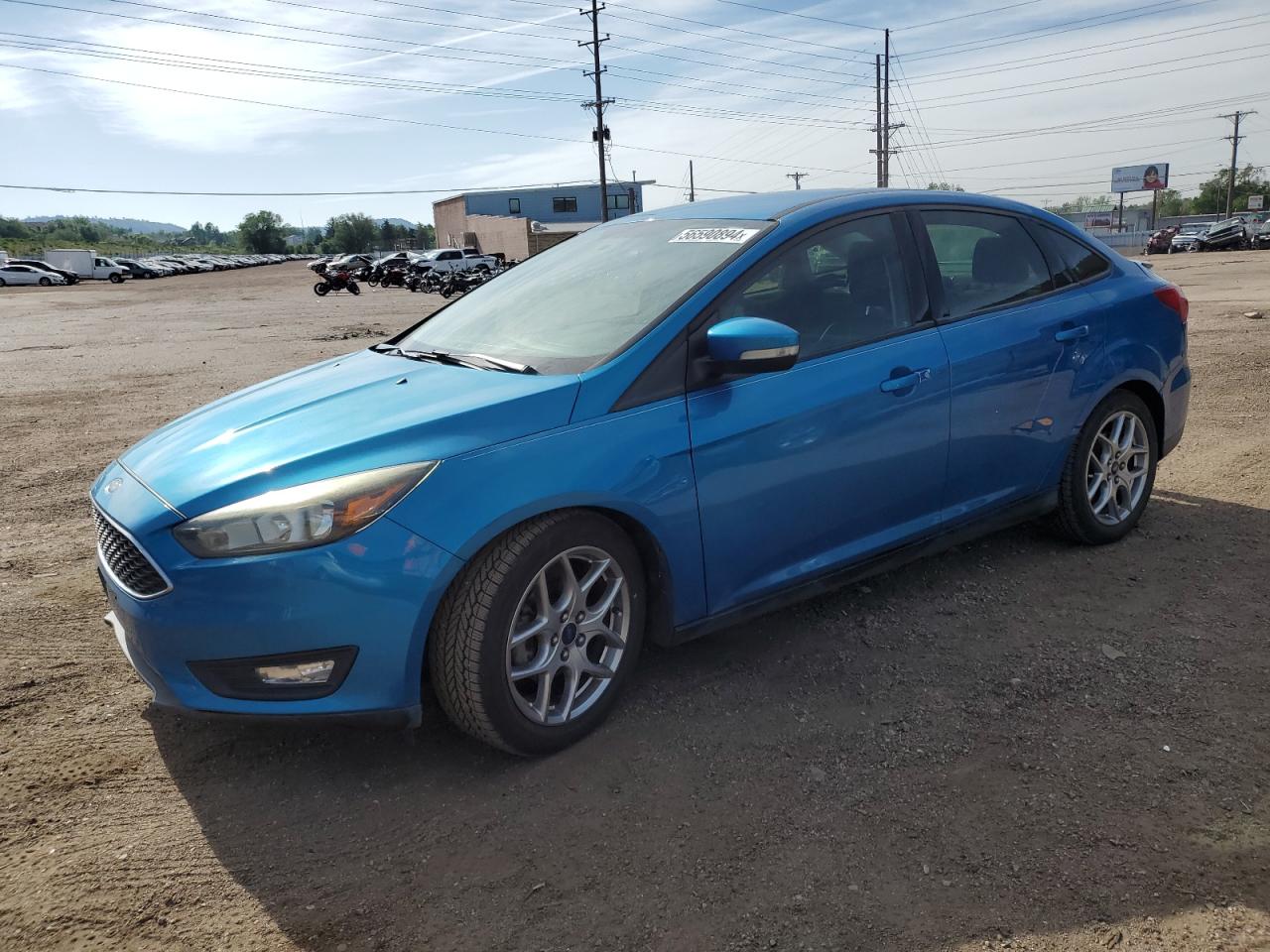 2015 Ford Focus Se vin: 1FADP3F28FL286345