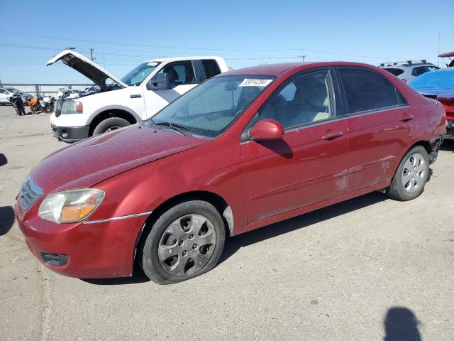 2009 Kia Spectra Ex VIN: KNAFE222995643434 Lot: 55814284