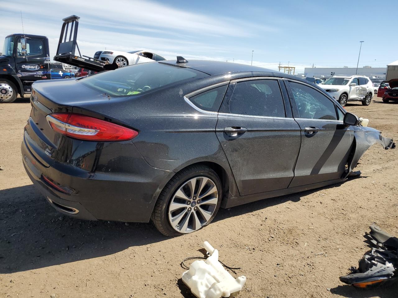 2019 Ford Fusion Se vin: 3FA6P0T91KR251294