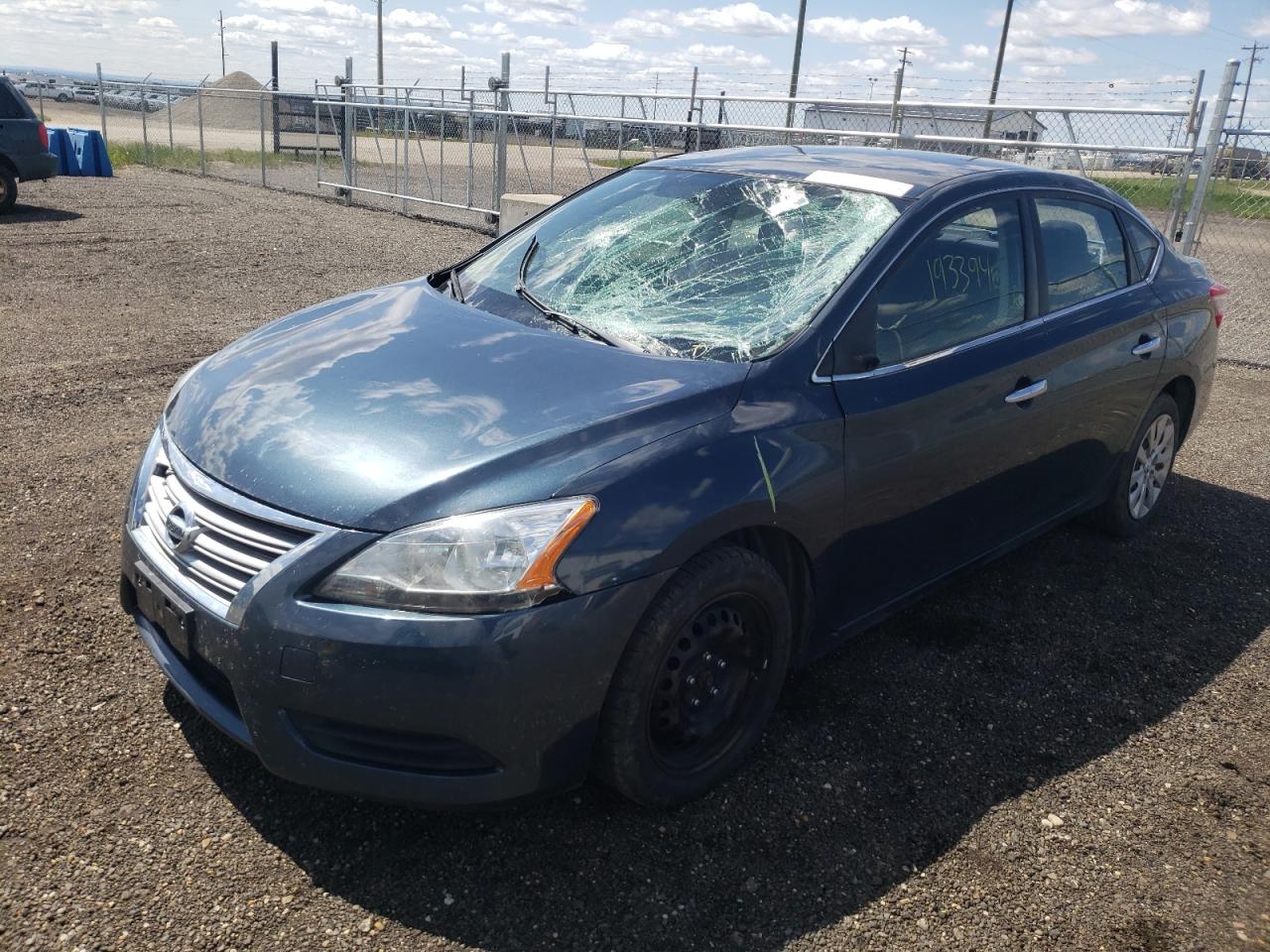 3N1AB7AP8EL622992 2014 Nissan Sentra S