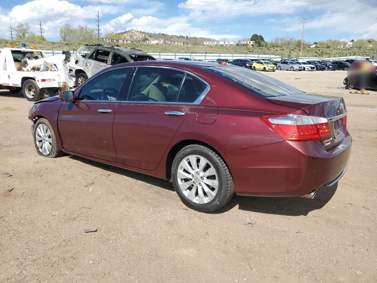 1HGCR3F80EA001623 2014 Honda Accord Exl