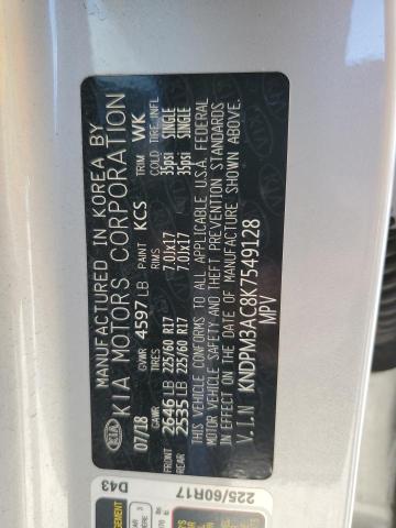2019 KIA SPORTAGE L - KNDPM3AC8K7549128