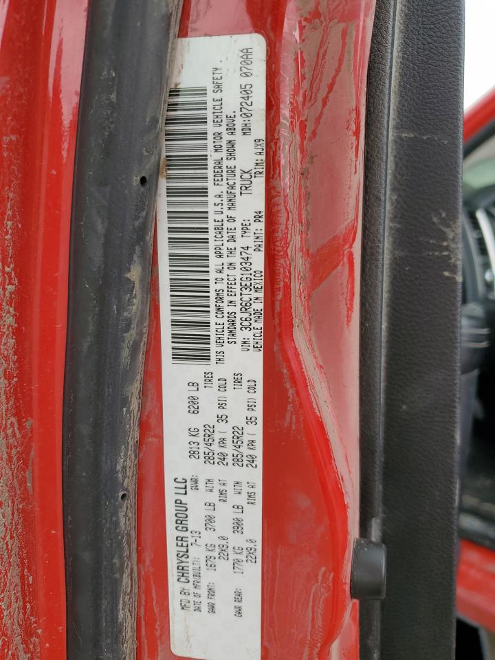 3C6JR6CT3EG103474 2014 Ram 1500 Sport