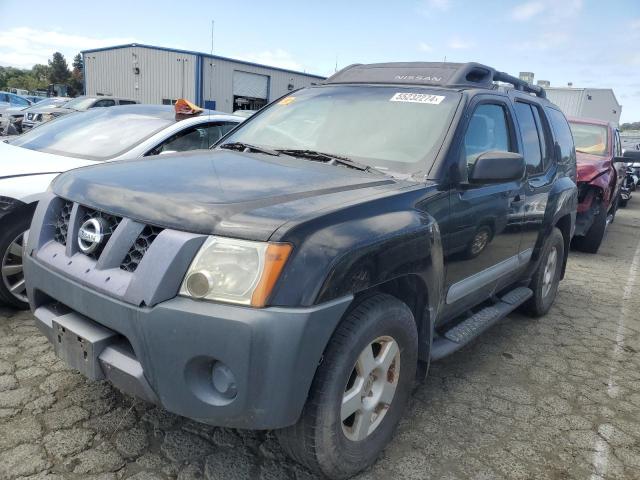 NISSAN XTERRA 2005 blue  gas 5N1AN08UX5C649609 photo #1