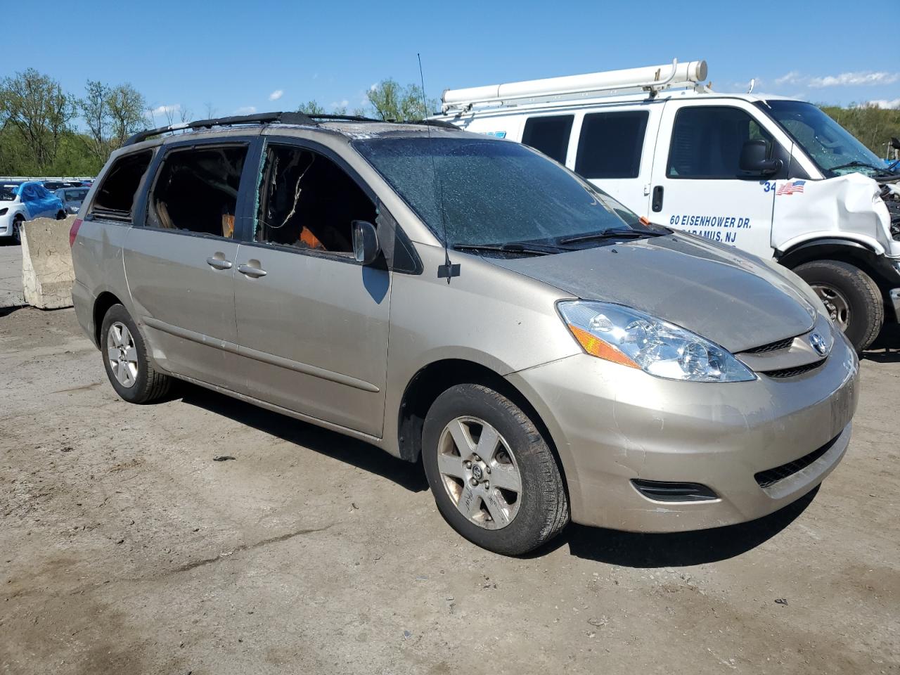 5TDZK23C68S166003 2008 Toyota Sienna Ce