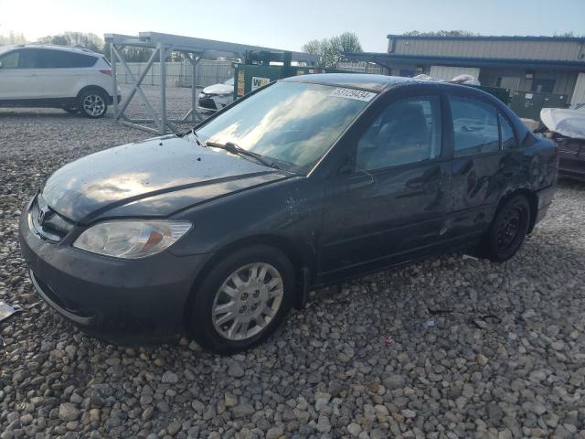 2004 Honda Civic Lx VIN: 2HGES16644H598761 Lot: 53129434