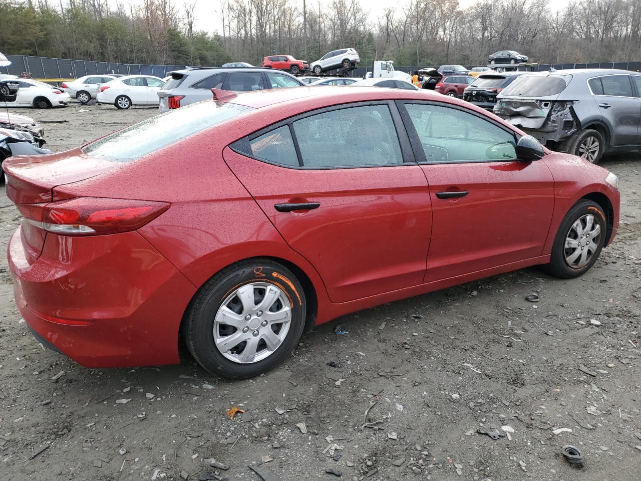 KMHD74LF7HU318413 2017 Hyundai Elantra Se