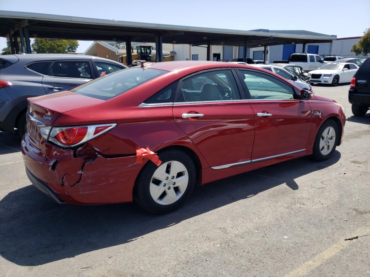 KMHEC4A43CA034949 2012 Hyundai Sonata Hybrid