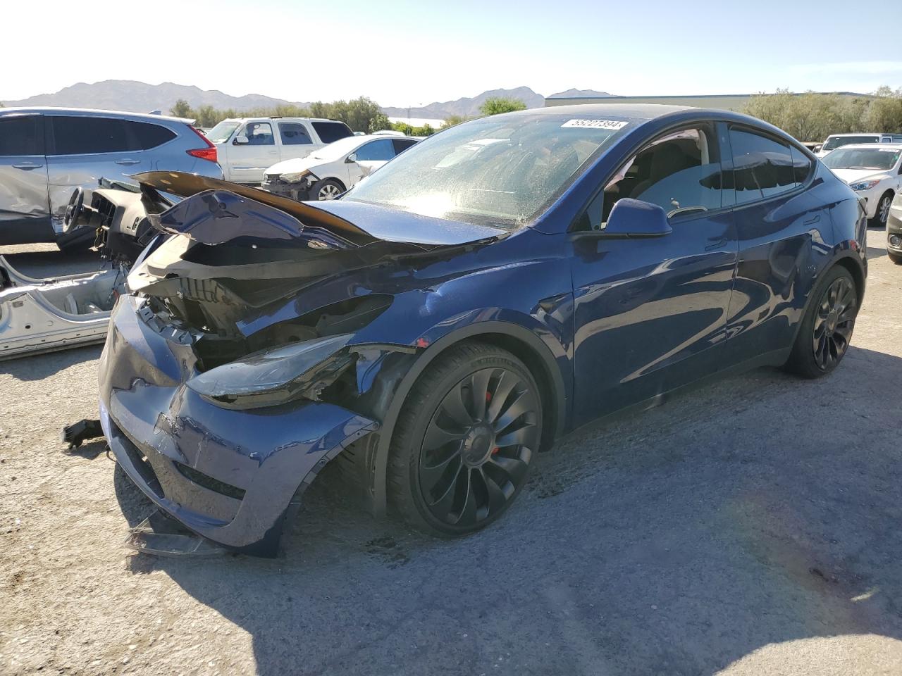 Lot #2645777784 2023 TESLA MODEL Y