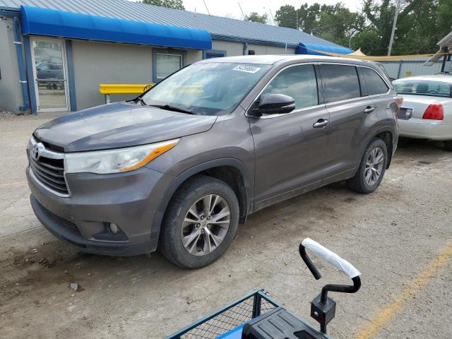 VIN 5TDBKRFH2ES045272 2014 Toyota Highlander, LE no.1