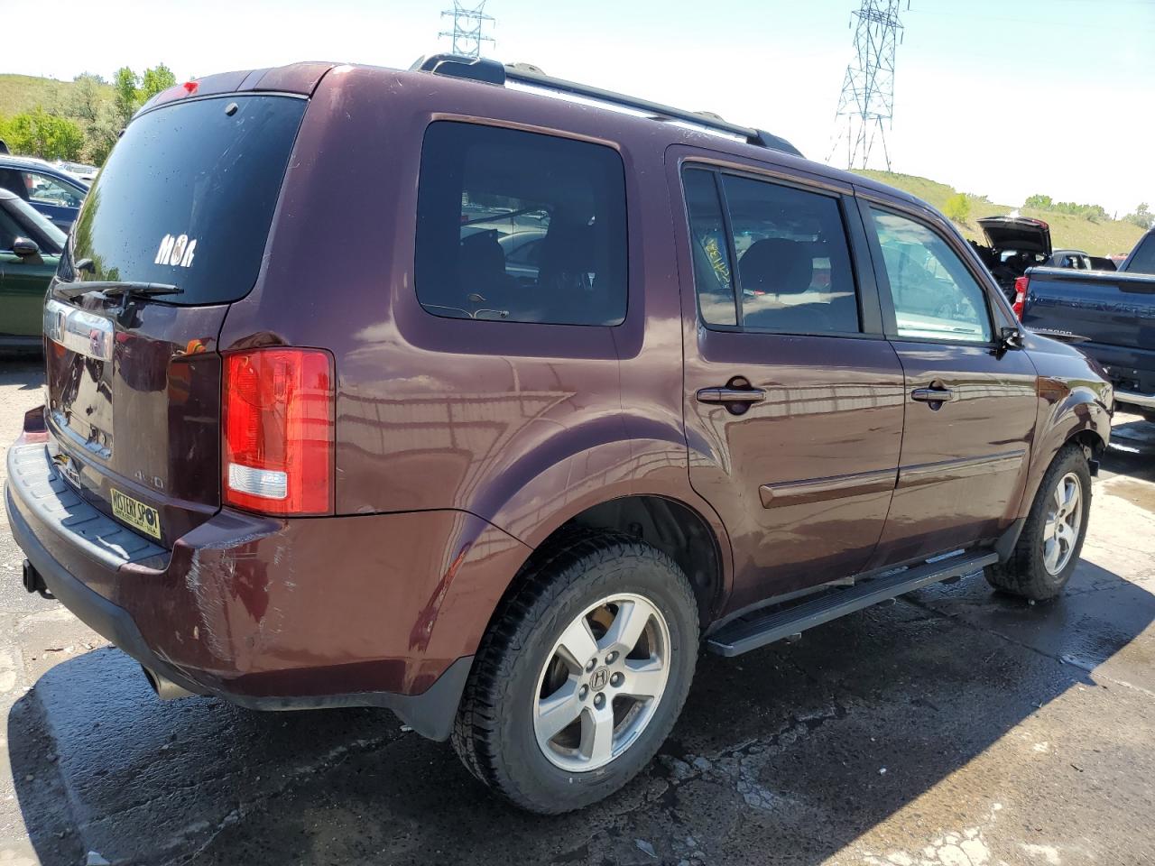 5FNYF4H54AB016844 2010 Honda Pilot Exl